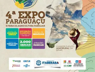 4ª Expo Paraguaçu 2022 será realizada em março em Itaberaba, com muitas novidades