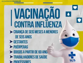 Campanha de Vacinação contra a Influenza no Bairro de Chiquinho no espaço da igreja Assembleia de Deus